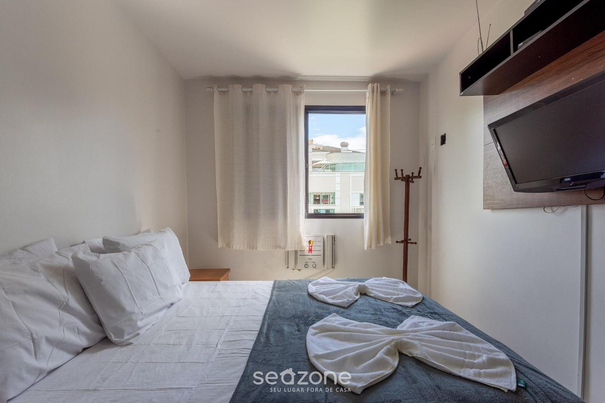 Apartamento Apto C Churrasq 350m Da Canasvieiras Aal0204